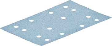 Festool 497129 STF 80x133 P120 GR/10 Abrasive Sheet, Blue, P 120-10 Stück, Set of 10 Pieces