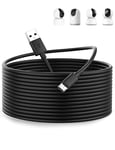 Micro USB Cable 10M,  USB Cable for Mi 360° Home Security Camera 2K Pro, Mi Smar