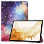 Samsung Galaxy Tab S9 Plus sammenleggbar etui - Lilla