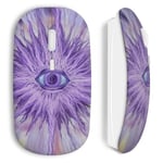 Souris sans Fil Violet eye