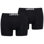 Lot de 2 Boxers Levi's® coton biologique noir