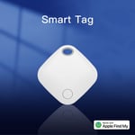 MFI-Smart Tag Bluetooth Alarm Tracker avec Apple Find My Andrea Bag Locator,Dispositif anti-perte pour iPhone,Étui de remplacement - Type White-tag