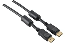 Connect 1.5 m DisplayPort 1.2 HQ Cord - Black