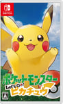 Nintendo Switch Game Softwarer Pokemon Let's Go Pikachu HAC-P-ADW2A multilingual