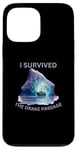 iPhone 13 Pro Max Antarctica I Survived The Drake Passage Purple Iceberg Case