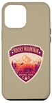 Coque pour iPhone 12 Pro Max Rocky Mountain National Park Colorado Design vieilli