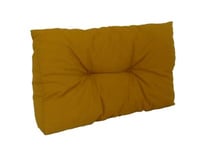 Câle reins coussin palette Easy for life jaune cumin L.60 x l.40 x ep.10 cm