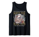 North Pole Book Club Elfin' Good Reads Vintage Christmas Tan Tank Top