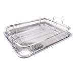 Deluxe Air Fry in Your Oven 2-Piece Set, Baking Pan Perfect for the Grill R6T7