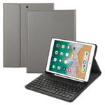 Pen Slot Bluetooth Keyboard Nahkainen telinekotelo iPad Airille (2013) / Air 2 / 9,7 tuumaa (2017/2018)