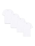 Athena Homme Promo Tee-shirt Coton Lot de 4 - Bio 8a69 Maillot de corps, Blanc, XXL EU