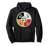 Medicine Wheel Native American spiritual animals MMIW Pullover Hoodie