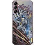 ERT GROUP Coque de téléphone Portable pour Samsung A14 4G/5G Original et sous Licence Officielle DC Motif Batman 006 Parfaitement adapté à la Forme du téléphone Portable, Coque en TPU