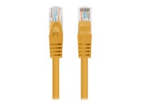 Lanberg - Patch-Kabel - 3 M - 4.8 Mm - U/Utp, Oskärmad - Cat 5/5E - Orange, Ral 1028 (Paket Om 10)