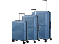 American Tourister Airconic Koffertsett Coronet Blue