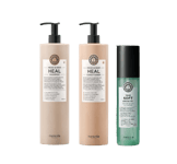 Maria Nila Heal Duo Schampo & Balsam 2x1000ml True Soft Hair Oil 100 ml