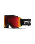 Smith Squad XL Black/ChromaPop Sun Red Mirror & ChromaPop Storm R