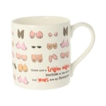 A Trillion Million Boobies Novelty Bone China Gift Mug Valentines Day Gift Idea