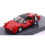 [FR] Best Model FERRARI 308 GTS PERSONAL CAR VILLENEUVE 1977 WITH FIGURE 1:43 -