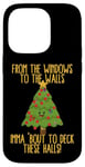 Coque pour iPhone 14 Pro From The Window To The Wall Poème de Noël avec citation de Noël