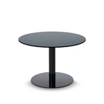 Tom Dixon - Flash Table Circle Black - Sidebord - Svart - Glass/Metall