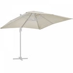 Oviala - Toile pour parasol déporté 2x3m écru