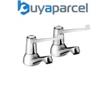 Bristan VAL2 1/2 C 6 CD Lever Basin Taps with 6in Lever & Ceramic Disc Valves Ch