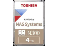 Toshiba N300 4 TB Disque dur interne 8.9 cm (3.5) SATA III HDWQ140UZSVA vrac