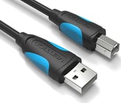 Usb2.0 A To Usb-B Printer Cable Vention Vas-A16-B200 2M Black