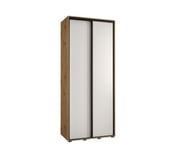 Armoire Davos 1 a portes coulissantes H. 235,2 x L. 100 x P. 45 2 portes