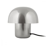 Leitmotiv - Lampe à poser Fat Mushroom H20cm Present Time Chrome