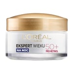 L'Oréal Paris Age Expert 50+ Creme de Nuit au pro-rétinol, 50 ml