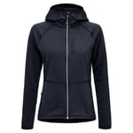 Elevenate W Skiers Fleece Hood Dark Ink