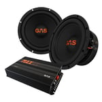 GAS Audio Power 2-pack GAS MAD S2-8D2 & MAX A2-800.1D, baspaket