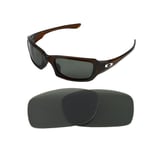 NEW POLARIZED G15 REPLACEMENT LENS FOR OAKLEY SLIVER STEALTH SUNGLASSES