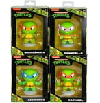 GG454	lot de 4 pcs : Teenage Mutant Ninja Turtles figure 9,5x12cm