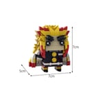 Moc Japan Action Figuuri Demon Slayered Brickheadz Klassinen Anime Tanjirou Nezuko Hashibira Kyoujurou Model Building Block Lelupoika