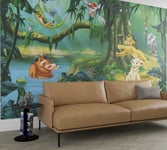 Disney Lion King non-woven wallpaper mural Timon Pumba Nala Simba bedroom kids