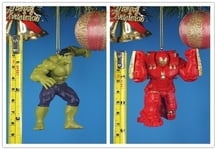 Decoration Xmas Tree Ornament Decor Marvel Avengers Iron Man Hulk Buster K1386GN