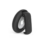 Belkin Anneau de protection avec pince pour AirTag Apple (porte-clé, protection antirayure, noir)