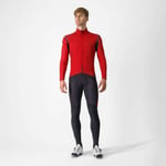 Castelli Perfetto RoS 2 Sykkeljakke Pompeian Red/Black Reflex, Str. M