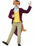 Boys Childrens Roald Dahl Fantastic Mr Fox Fancy Dress Costume Book Day