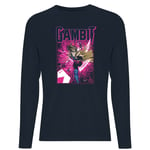 X-Men Gambit Long Sleeve T-Shirt - Navy - XS