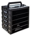 Sortimo i-BOXX Rack 6100000339 Boîte à outils Non équipé ABS Noir