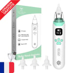 Mouche Bébé Électrique Aspirateur Nasal Hygiène Élimination Mucus Nettoyeur Neuf