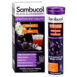 Black Elderberry Formula Plus Vitamin C 15 Count By Sambucol