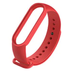 (for mi band 6Red)Correa For Xiaomi Mi Band 5 6 Pehmeä silikonihihna Smart Sport Rannekello Miband5 Miband6 M5 M6 Vaihderanneke Rannekorut - Kellon rannekkeet