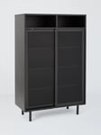 John Lewis Veep Cupboard Storage Unit, Black