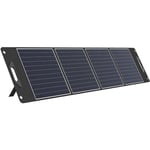 Chargeur solaire de camping, panneau solaire pliable, 300W, noir