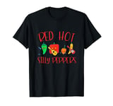 Red Hot Silly Peppers Funny T-Shirt